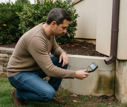 Une infiltration d’eau dans vos murs ou votre façade ? Da Costa Expertise identifie la source du problème et vous guide vers les meilleures solutions pour protéger votre habitation.